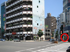 金山駅付近