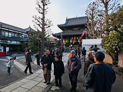 弘福寺境内の様子