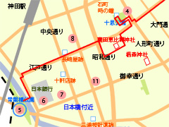 江戸歴史散策マップ「常盤橋御門」