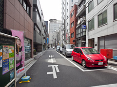 裏路地の様子