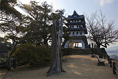 洲本城の模擬天守