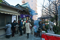 冬木弁天堂の境内