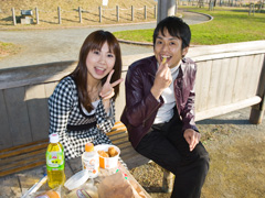 永田杏也子さんと青井真樹くん